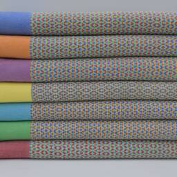 "Turkish Towel, Beach Towel, Turkish Peshtemal, 40""x70" - thumbnail 4