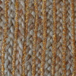 Large Handwoven Jute Rug, Boho Braided Floor Rug 120cm X 180cm, Rectangle Rug, Home Decor, Carpet, Floor Decoration, Natural Jute Rug - thumbnail 3