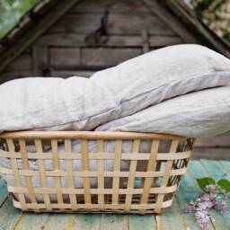 Softened Linen Pillow Cover, 20x30 - thumbnail 4