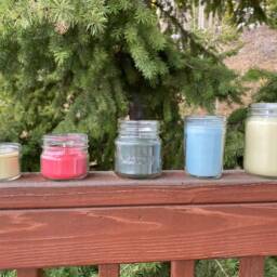 Lumberjack Next Door Soy Candle in Tin Or Glass. Hand-Poured Colorado - thumbnail 2