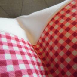 Gingham. Fuscia/Rasberry/White.valentine's Day Decor.toss Pillows.throw Pillows.slipcovers.pillow Covers.cushion Covers.sofa Cushion - thumbnail 4