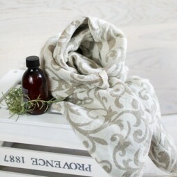 Natural Linen Throw Towel Rustic Bath Sheet Yoga Eco Friendly Pre Washed Beach Sauna Body Present Country Living - thumbnail 3