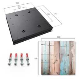 Pastel Wood Key Cabinet For Home, Blue Box Rustic Textures, Lovers Of Nature & Style - thumbnail 4