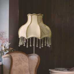 Fringes Victorian Lampshade, Home Decor, Luxury Ceiling Pendent Tassel Lampshade For Floor/Table Lighting, Housewarming Gift