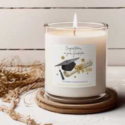 Master's Degree Gift, Graduation Candle, College Grad Funny Gift For Sister, Candles, Best Friend Graduation, Congrats - thumbnail 3