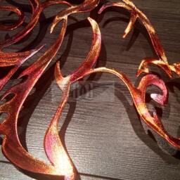 Copper Spirit Bear Wall Art Patina Finish, Humdinger Design - thumbnail 2