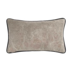 "Antique German Grain Sack Pillow From The 1913 - 19"" X 11" - thumbnail 2