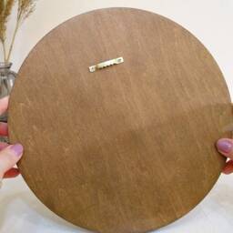 Round Wall Mirror, ??ircle Boho Vanity Small Mirror - thumbnail 3
