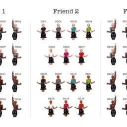 21st Birthday Gift, 3 Friends, Friend Best Wall Art, Personalised Gift - thumbnail 3