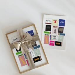 Boston Restaurant Matchbook Art Print Colorful Gallery Wall Decor - thumbnail 2