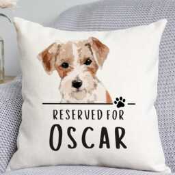Jack Russell Cushion - Dog Related Gift Reserved For Dog Cushion Gift