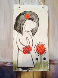I Miss You - Panel, Home Decor, Wall Sculpture - thumbnail 1