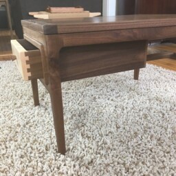 Wedge Table in Danish Modern Style Free Shipping - thumbnail 4