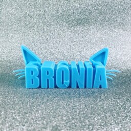 Personalised Cat Pen Pot - 3D Printed Teacher Gift, Desk Organizer - thumbnail 3