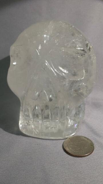Clear Quartz Crystal Skull - image 1
