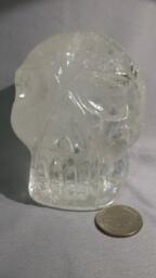Clear Quartz Crystal Skull - thumbnail 1