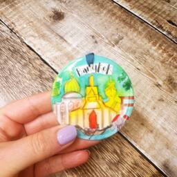 Bangkok Little Landmarks Ceramic Hanging Decoration Christmas Keepsake - thumbnail 2