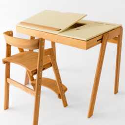 Adjustable Kids Desk - Schreibtisch F??r Kinder Toddler Childrens School Table Kinderschreibtisch Schulbank - thumbnail 2