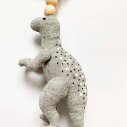 Dinosaur Stroller Toy, Dinosaur Mobile, Accessories, Montessori Toys, Pram Nobile, Baby Shower Gift - thumbnail 3