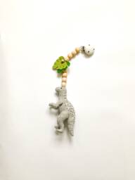 Dinosaur Stroller Toy, Dinosaur Mobile, Accessories, Montessori Toys, Pram Nobile, Baby Shower Gift - thumbnail 1