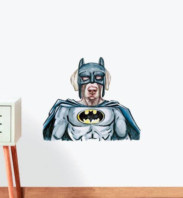 Superhero Labrador Dog Wall Sticker Decal - Dogs & Pets Stickers, Art, Decals, Kids Animals Decals