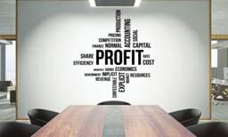 Teamwork Quote Vinyl Wall Decal Office Decor, Inspirational Art 1917Re - thumbnail 1