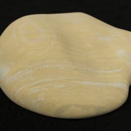 Cat, Dreaming - Limestone Sculpture Hanging Object, Animal Symbol - thumbnail 2