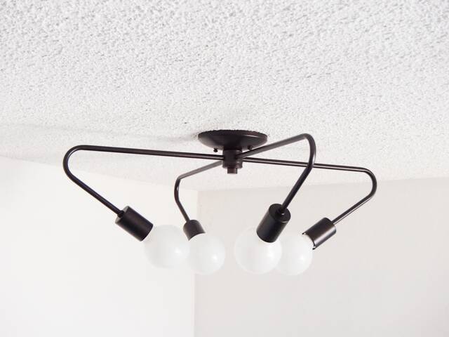 Modern Flush Mount - Ceiling Light Bulb Cluster Living Room Lighting Dining Bathroom Bedroom Ul Listed - image 1
