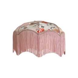 Japanese Kimono Silk Lampshade Petal Reverie Pendant Or Table Lamp Shade - thumbnail 2