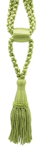 "D??copro Curtain & Drapery Tassel Tieback, Adjustable Cord Length, Length 5 1/2"", Spread 36" - image 1