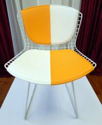Cushion & Back Pad For Bertoia Side Chair - Special Edition Many Colors Available - thumbnail 1
