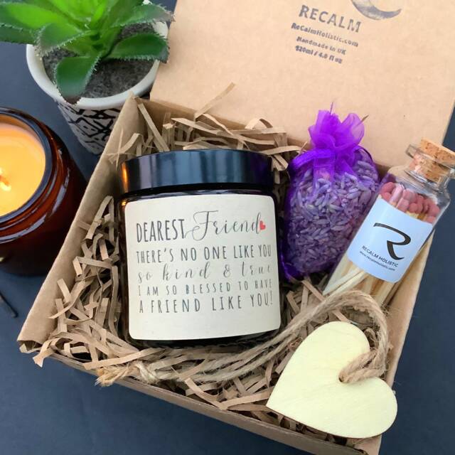 Friendship Candle Gift, Unique Birthday Thank You Gift , Amazing Friend, Candle, Friendship, Work Colleague, For Her - image 1