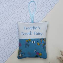 Peter Rabbit Tooth Fairy Bag, Tooth Fairy, Peter Rabbit Bag, Personalised Bedroom Decor, Childs Bedroom, Nursery Decor - thumbnail 3
