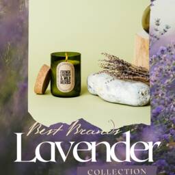 French Lavender Soy Wax Candle Scented Candle Gift For Mum - thumbnail 4