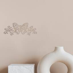 Wooden Butterfly Scroll Wall Decor Unfinished Mdf, Nursery Art - thumbnail 4