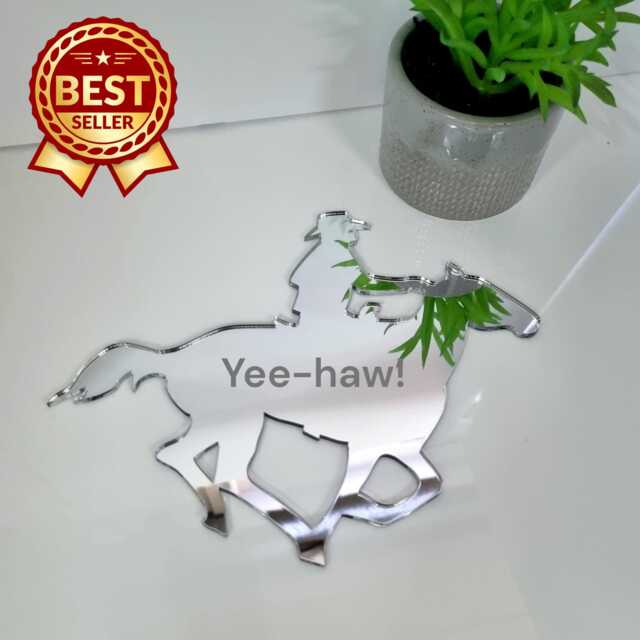 Personalized Acrylic Mirror Wall Art Custom Engraved Decor - image 1
