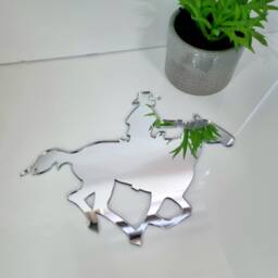 Personalized Acrylic Mirror Wall Art Custom Engraved Decor - thumbnail 2