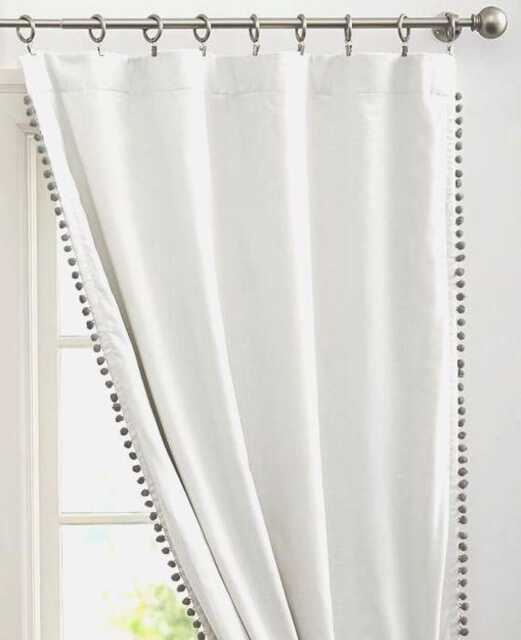 Pom Curtains, Pinch Pleated Blackout Curtains - image 1