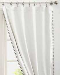 Pom Curtains, Pinch Pleated Blackout Curtains - thumbnail 1