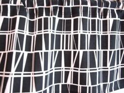Curtain Panel Black White Checkered Modern Geometrical Decor Cafe Curtain Kitchen Valance Table Runner Napkins Tea Towel Great Gift - thumbnail 1