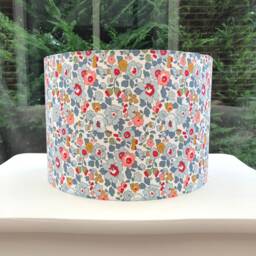 Liberty Betsy Floral Lampshade - Handmade Nursery Decor - thumbnail 2