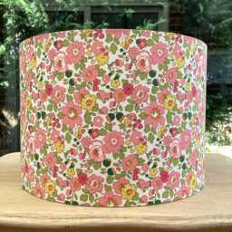 Liberty Betsy Floral Lampshade - Handmade Nursery Decor - thumbnail 1