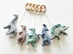 Dinosaur Baby Gym Toys Montessori Nursery Accessory - thumbnail 1