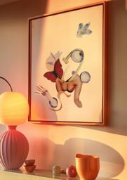 Wall Art - Poster Home Decor Print Collage No. 239 - Mischievous Gal - thumbnail 1