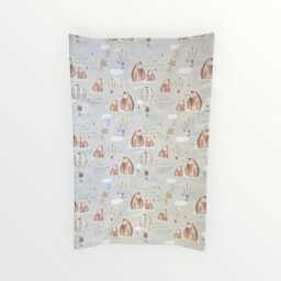 Moonstar Wedge Baby Changing Mat, Baby Bear Wedge Changing Mat, Anti Roll Mat - thumbnail 2