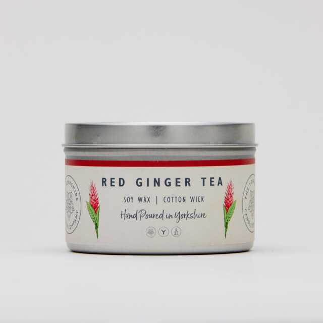 Red Ginger Tea- Scented Candle - Hand Poured in Yorkshire Soy Wax Vegan - image 1