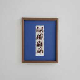 11x14 Walnut Picture Frame With Mat Opening Size 2x3 4x6 5x7 - thumbnail 3