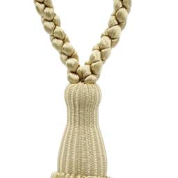 "D??copro Curtain & Drapery Tassel Tieback, Adjustable Cord Length, Length 5 1/2"", Spread 24" - thumbnail 2