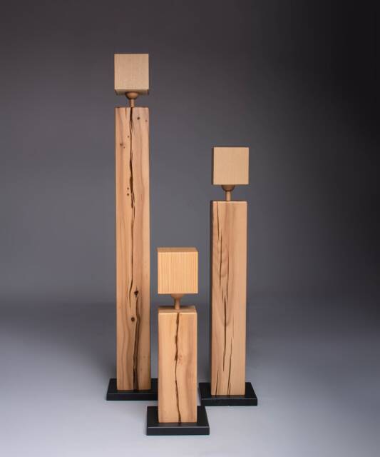 Rustic Wooden Floor Lamps - Handcrafted Standing Lights For Home Decor - image 1