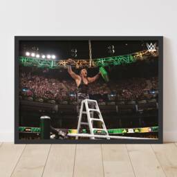 Wwe Print - Mitb Damian Priest Win Poster Wrestling Wall Art - thumbnail 1